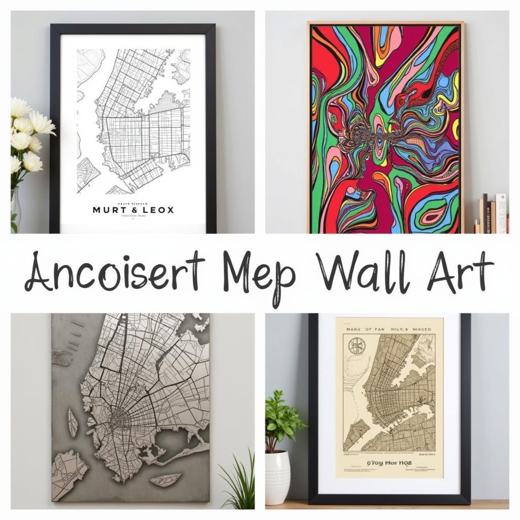 NYC Map Wall Art Styles