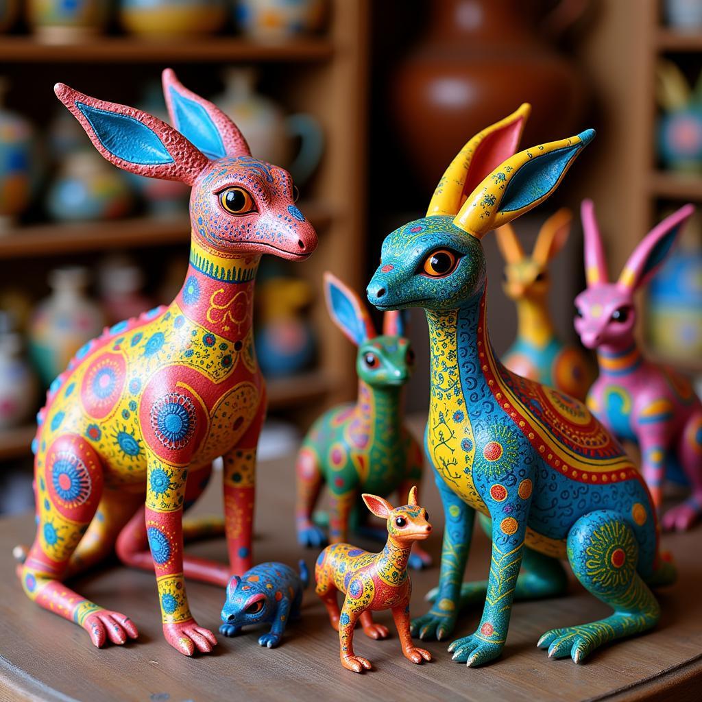 Oaxacan Alebrijes: Whimsical Wood Carvings