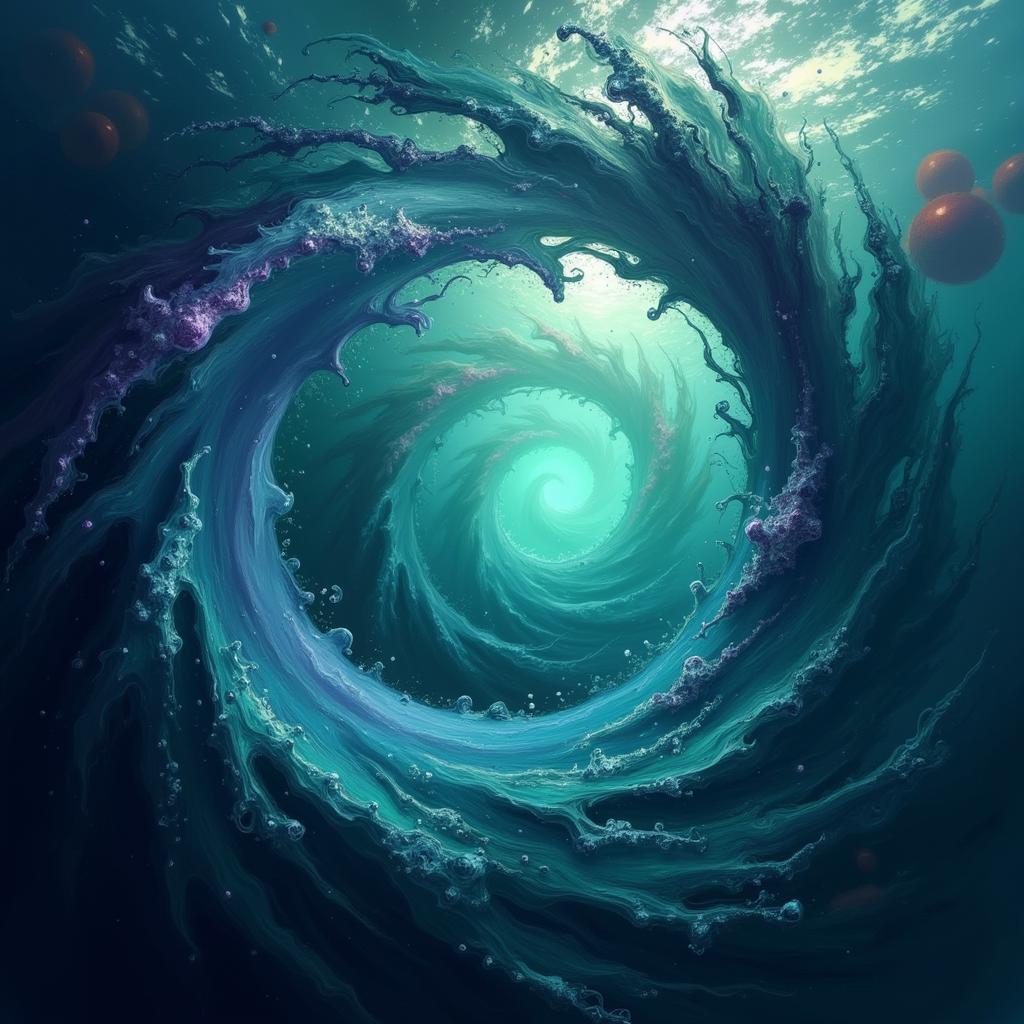 Ocean Animal Art Digital Art Abstract