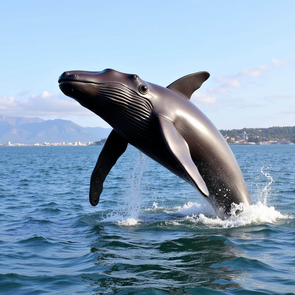 Ocean Animal Art Sculpture Whale