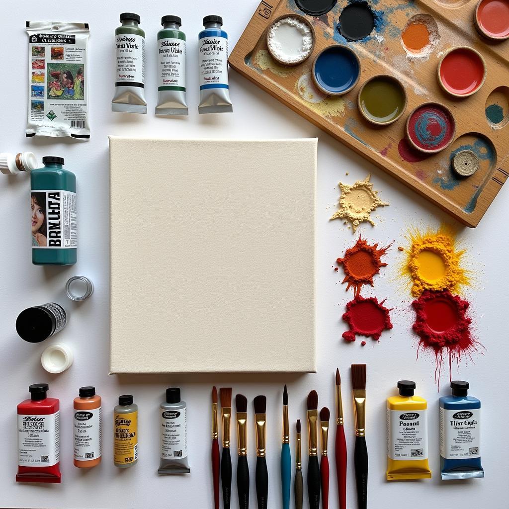 Essential Materials for Oil Painting Reproduction