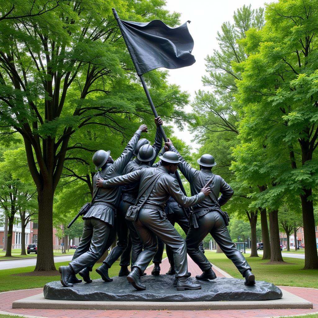 Patriotic Sculpture Memorial