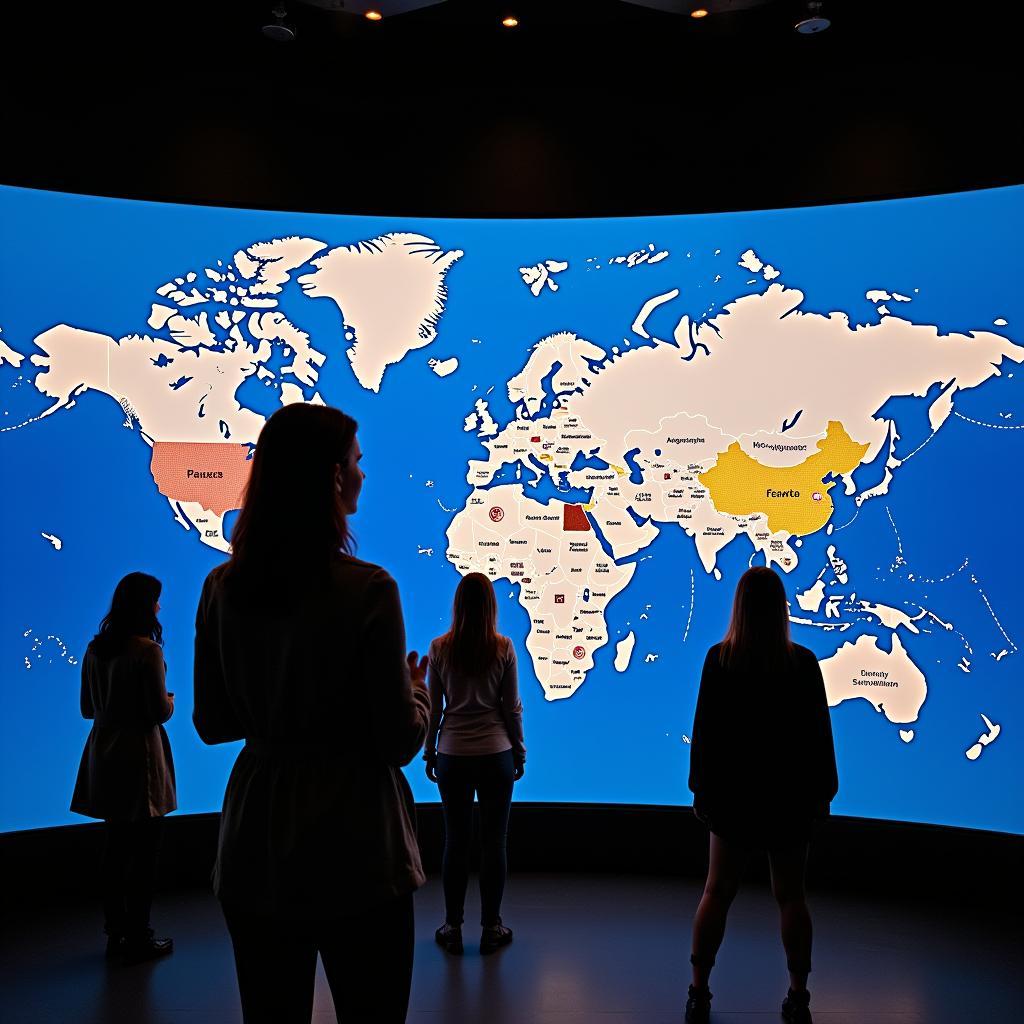 Interactive Digital Installation Promoting Dialogue about Peace