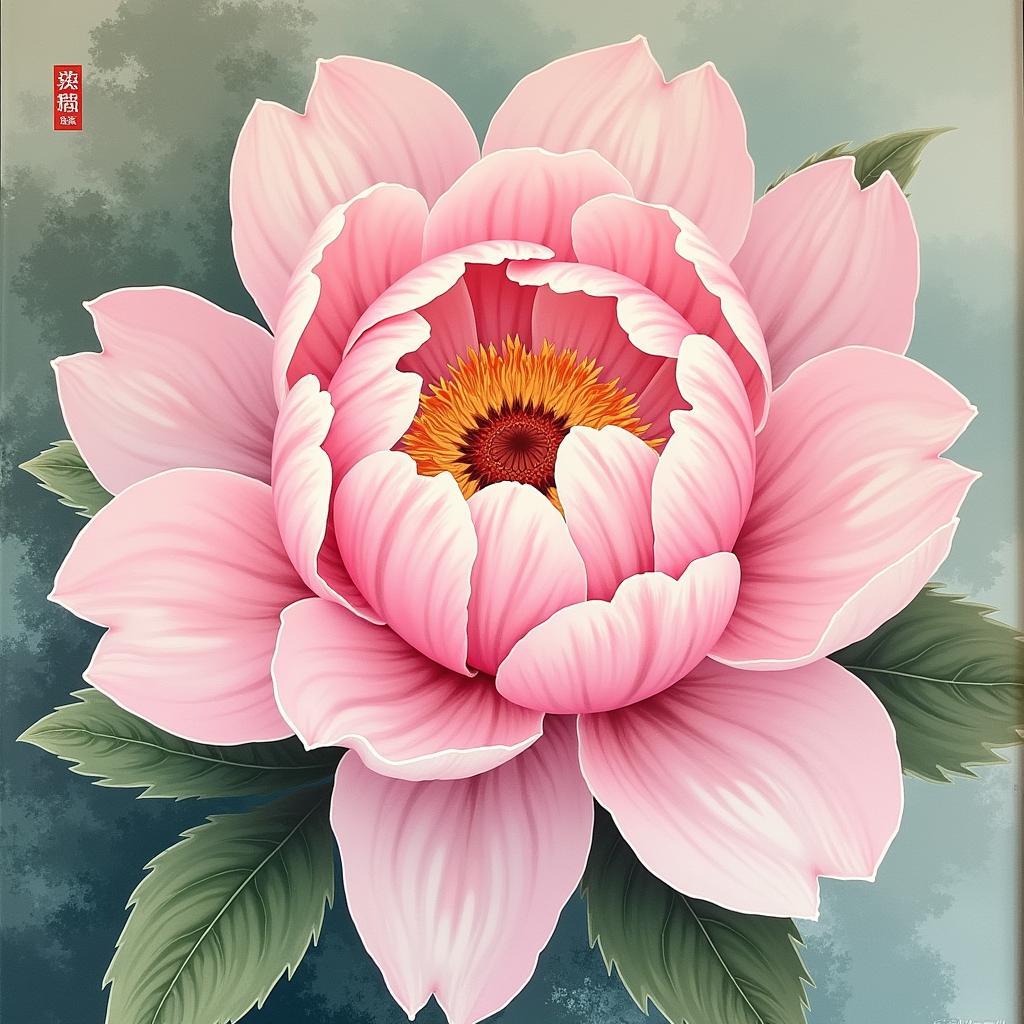 Peony in Traditional Chinese Painting