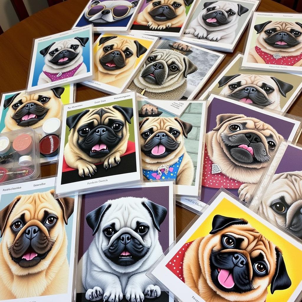 Pug Diamond Art Kits: A Variety of Choices