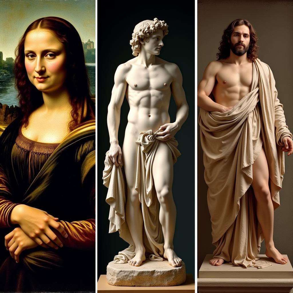 Masterpieces by Da Vinci, Michelangelo, and Raphael