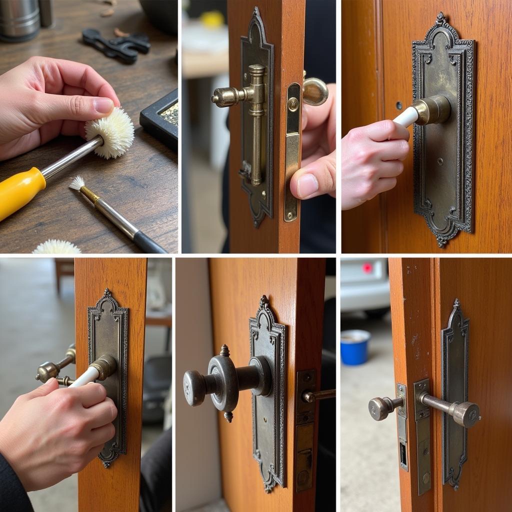 Restoring Antique Art Deco Door Hardware