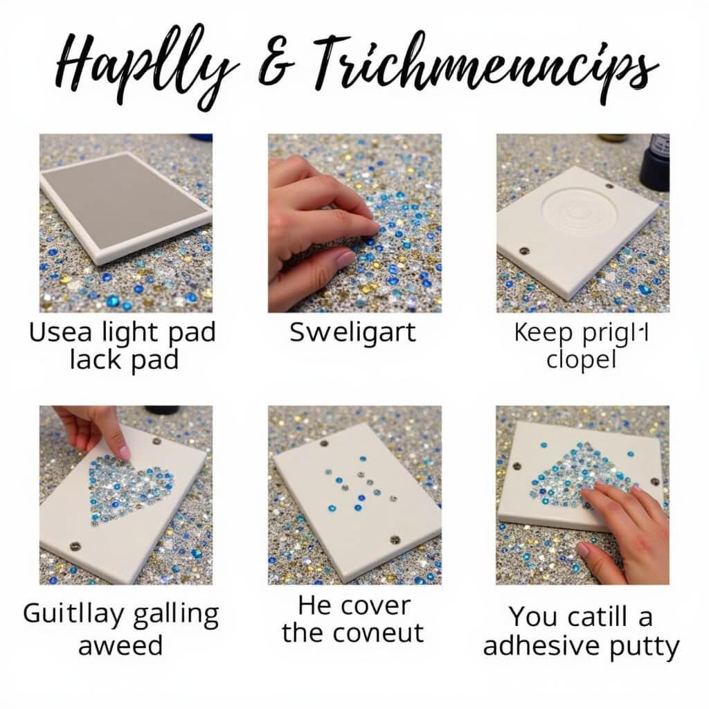 Tips and Tricks for Rhinestone Canvas Art