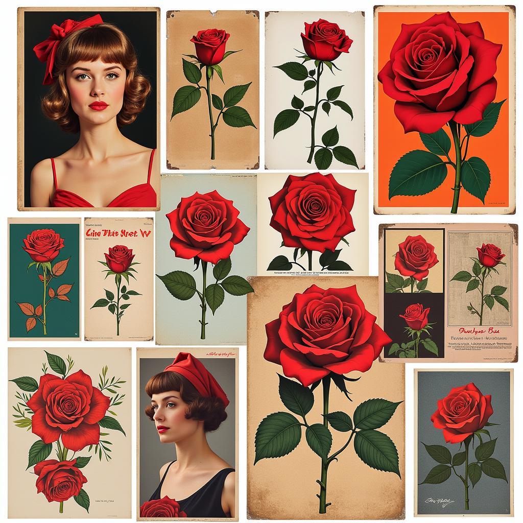 Roses Pop Art Inspiration Sources