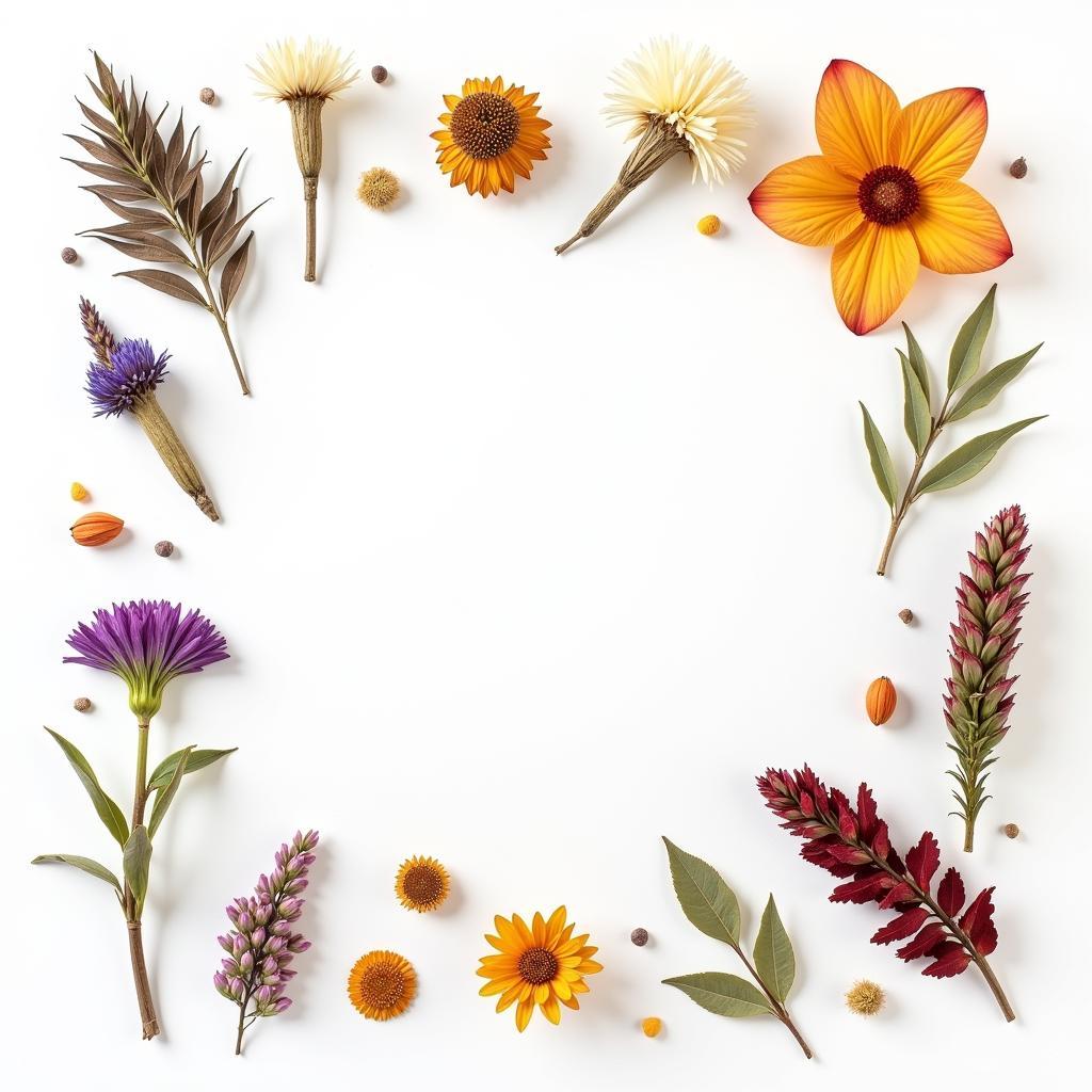 Selecting Dried Flowers for Wall Art