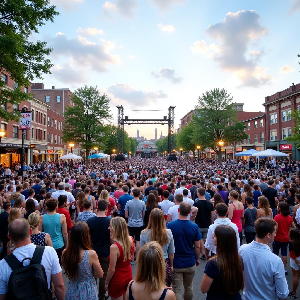 Community Gathering at Shadyside Arts Festival