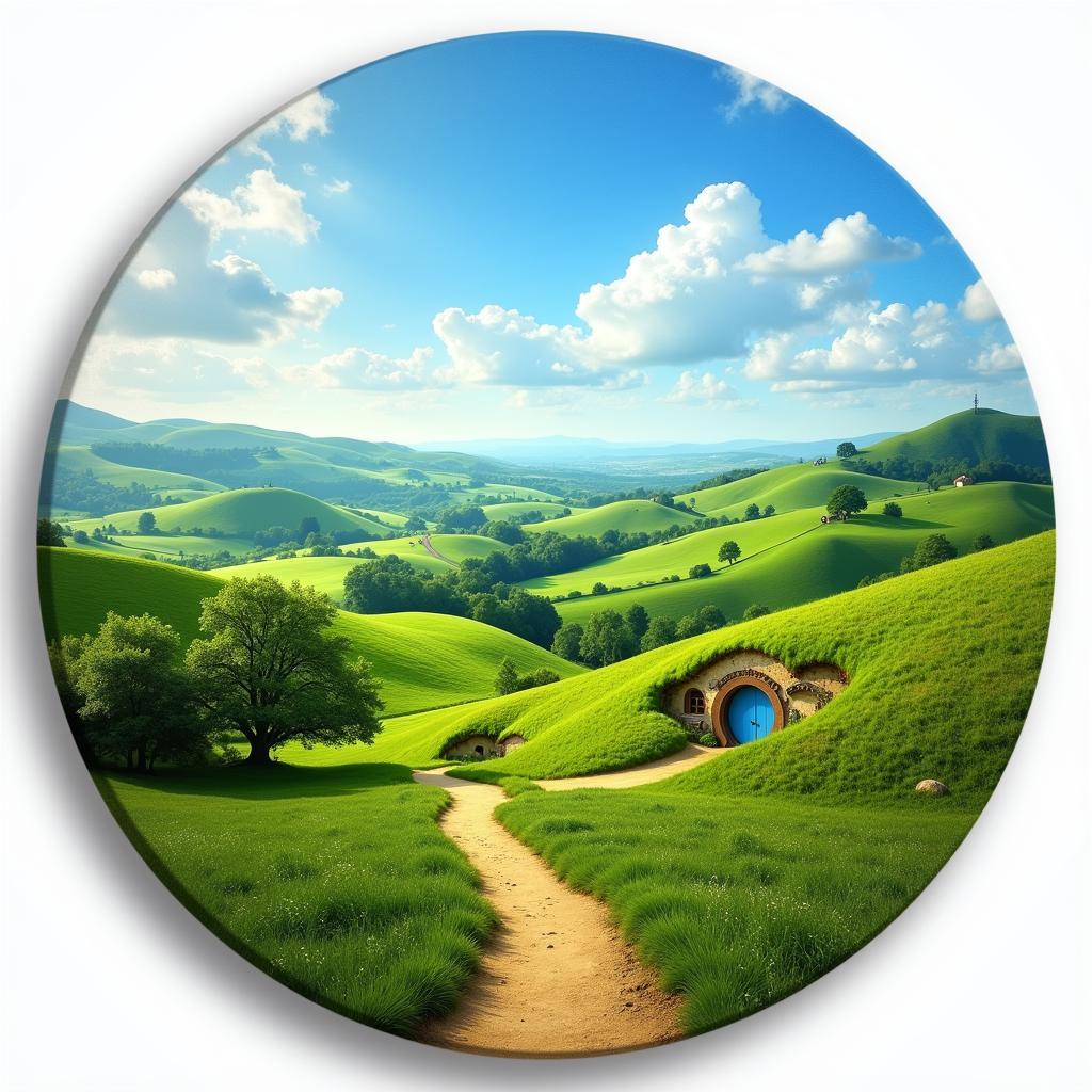 Shire Landscape Canvas Print