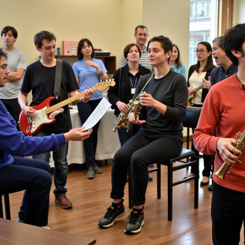 Group Music Therapy at Shirley Ryan