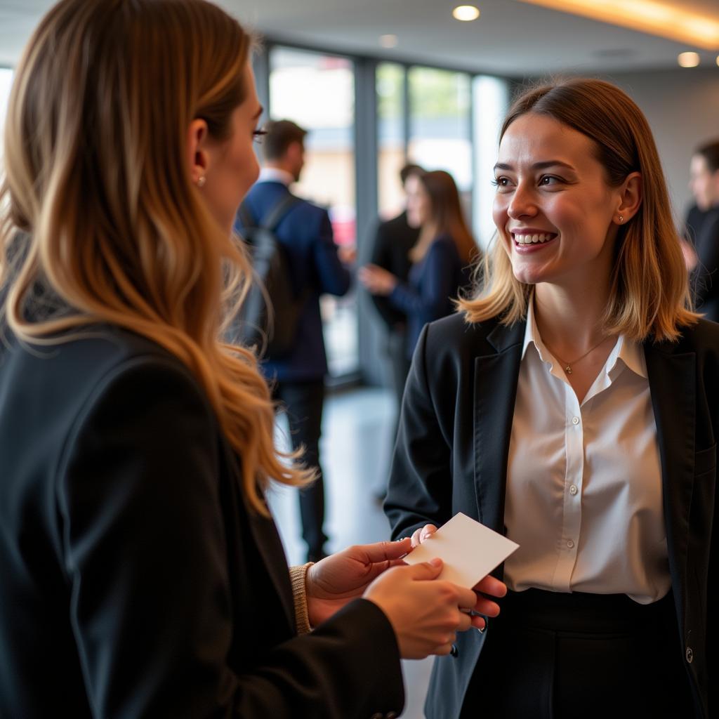 Networking through Small Talk