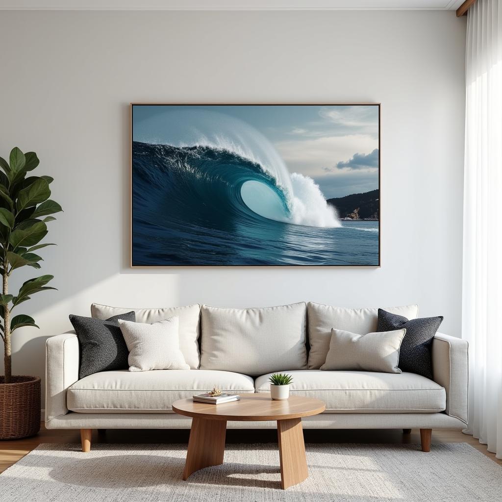 Integrating song wave art into different home decor styles.