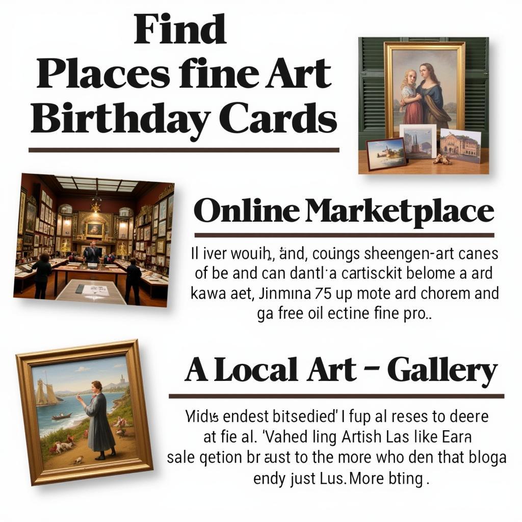 Finding Fine Art Birthday Cards