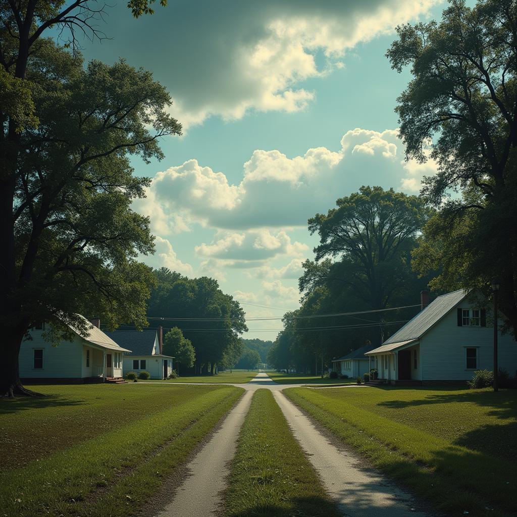 Southern Town Landscape