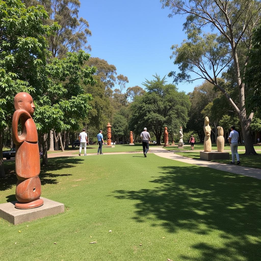 Southport Arts Festival Sculpture Garden