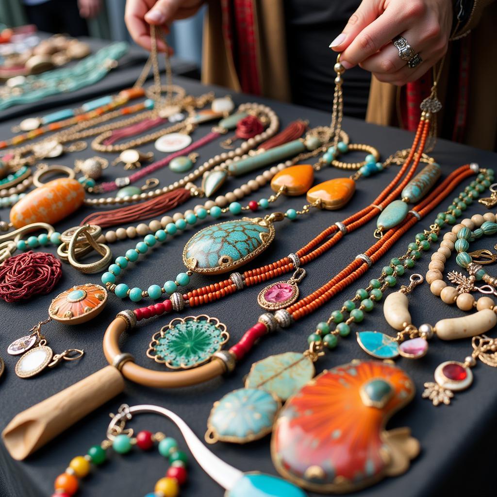 Handcrafted Jewelry at Spring Green Arts and Crafts Fair