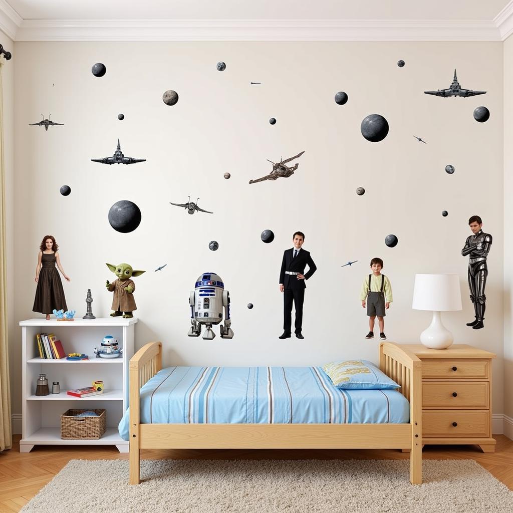 Star Wars Kids Room Wall Stickers