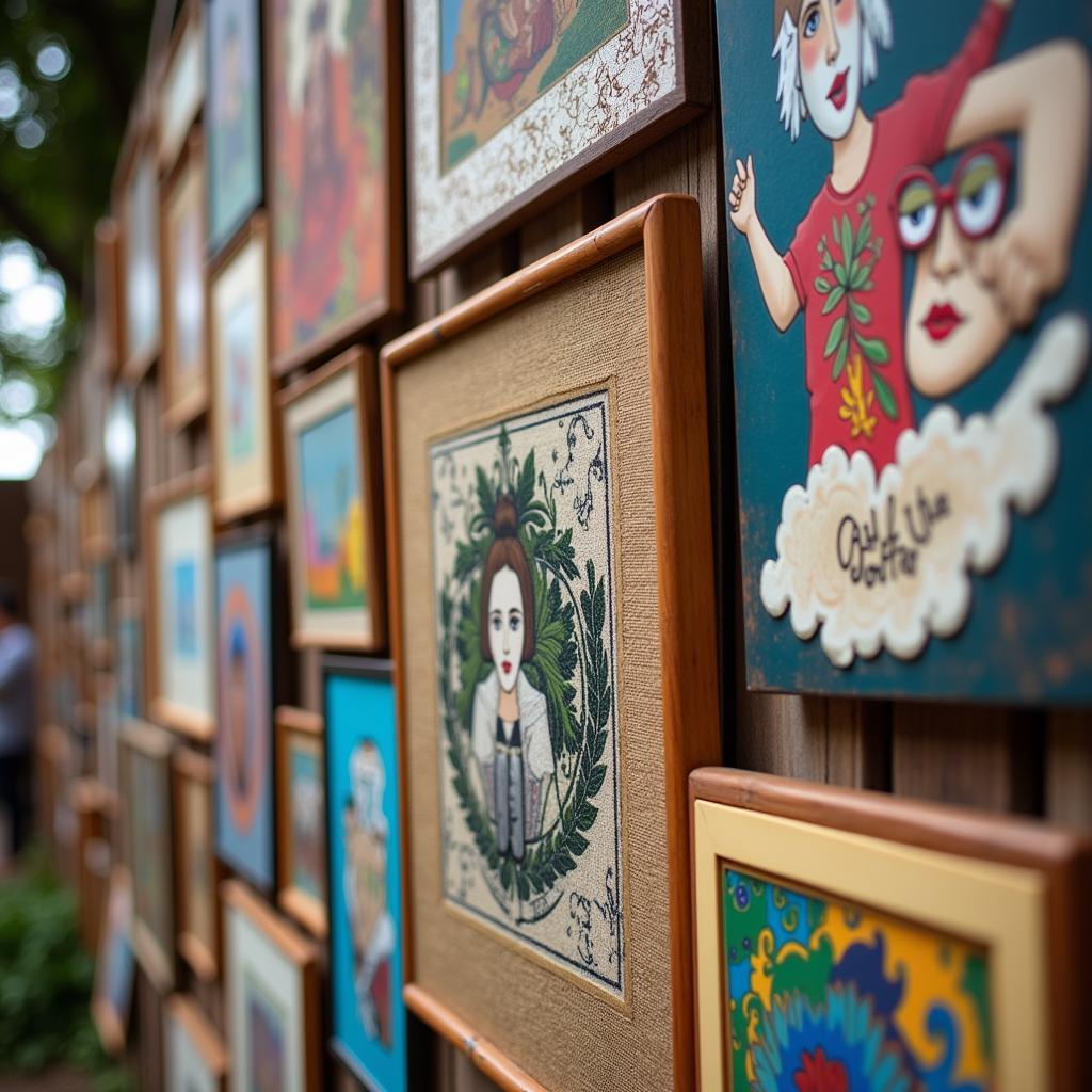 Tampa International Food and Arts Festival Art Exhibits