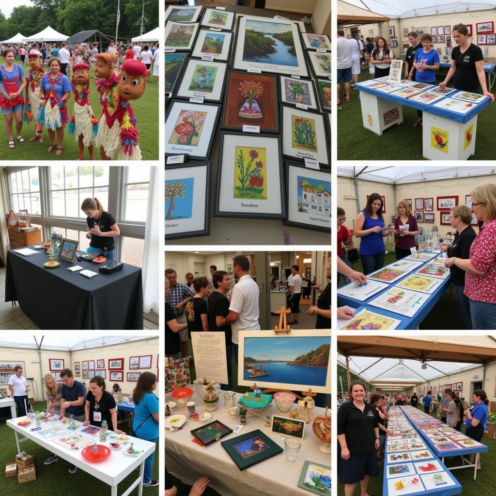 Tinicum Arts Festival Art Display