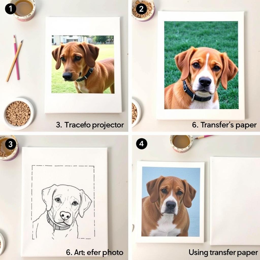 Transferring Pet Photo to Canvas: Different Methods