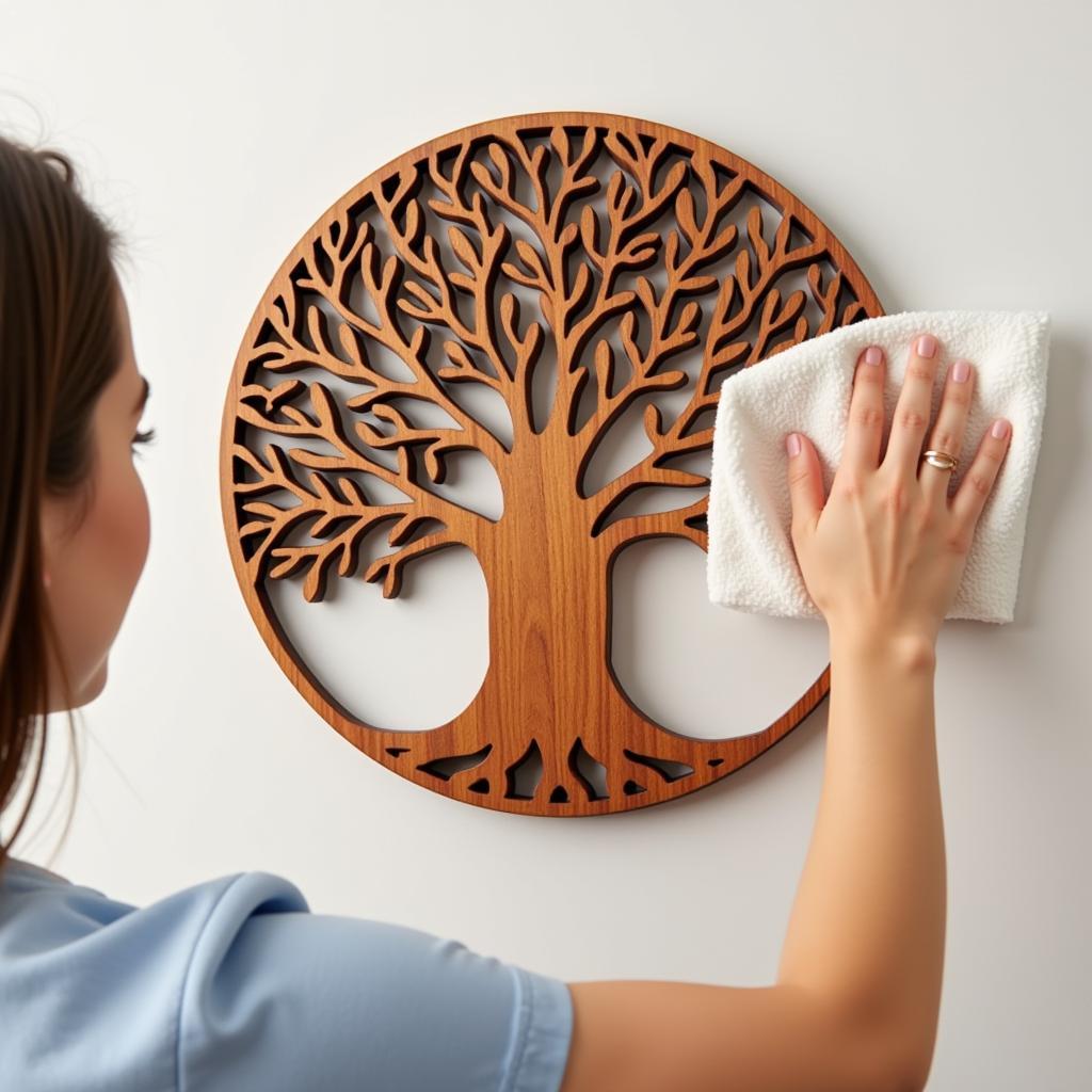 Caring for Your Tree of Life Wood Wall Art