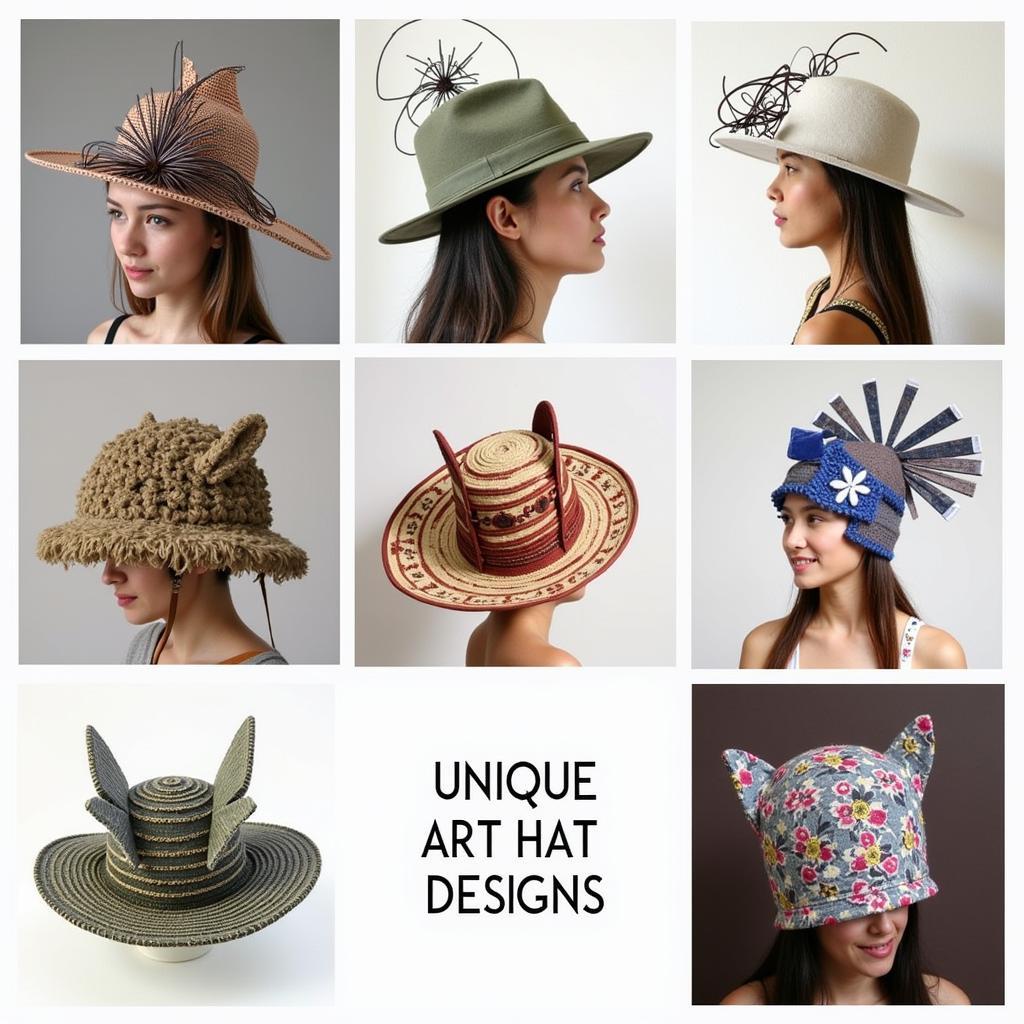 Unique Art Hat Designs