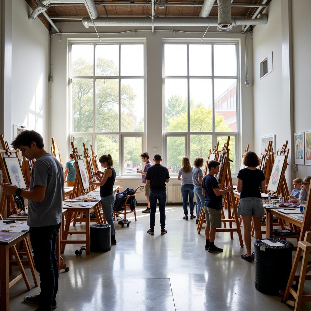 UT Art Building Studio