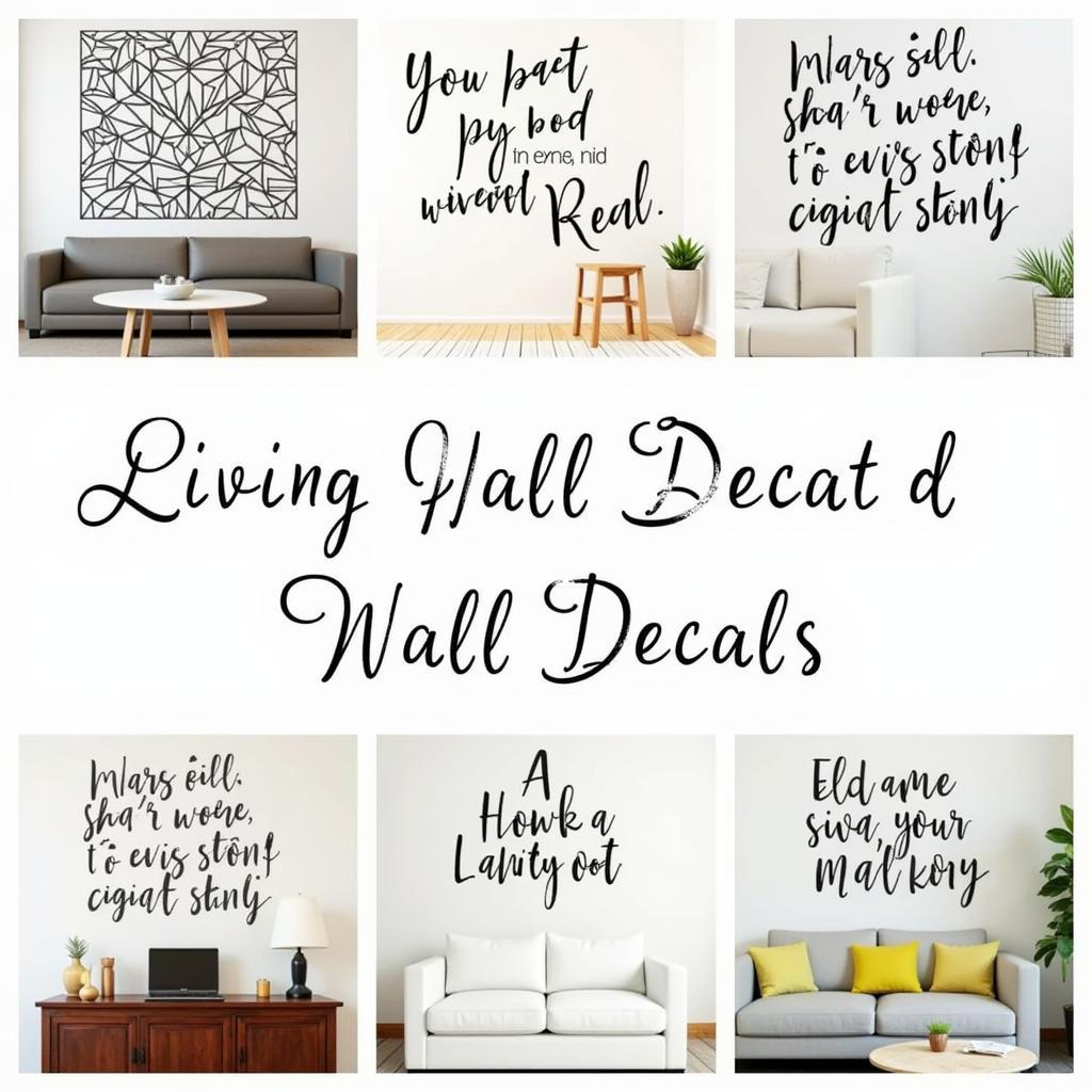 Wall Decal Designs for Living Room