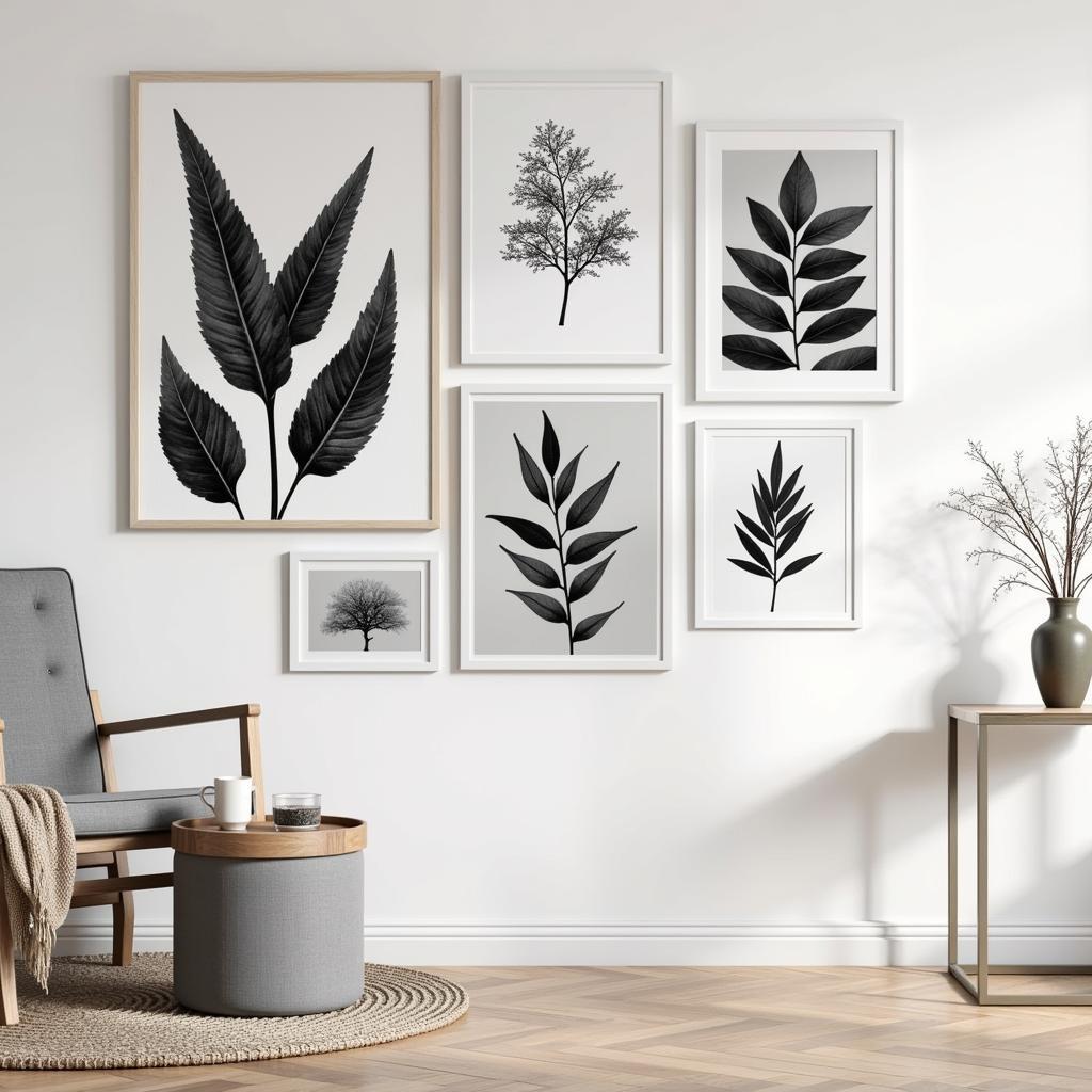 Vertical Canvas Wall Art Gallery Wall