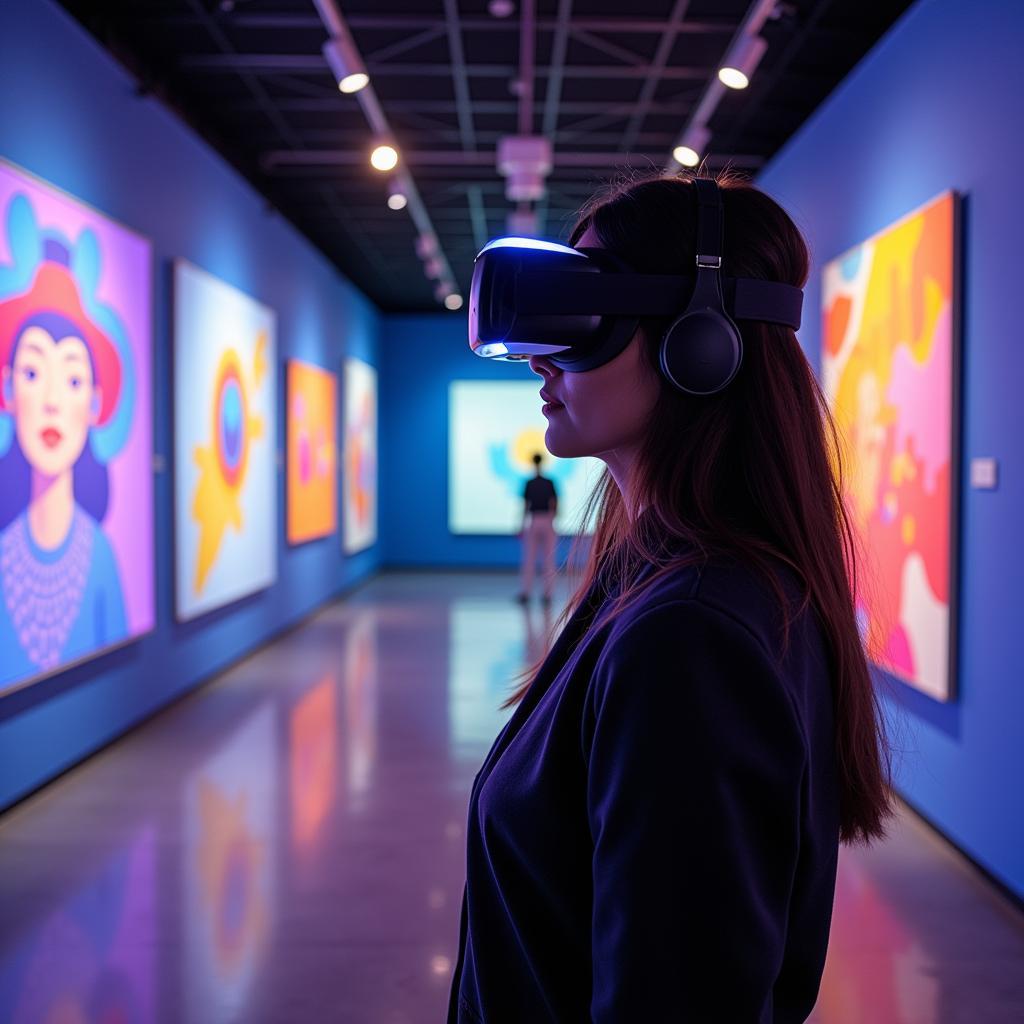 Immersive Virtual Reality Art Experience