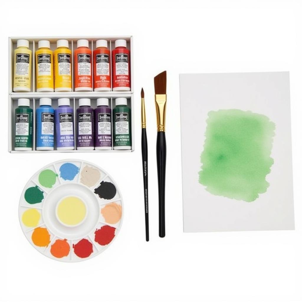 Essential Components of a Watercolor Art Kit