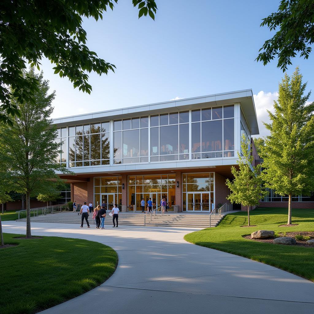 Ed and Betty Wilcox Performing Arts Center Exterior