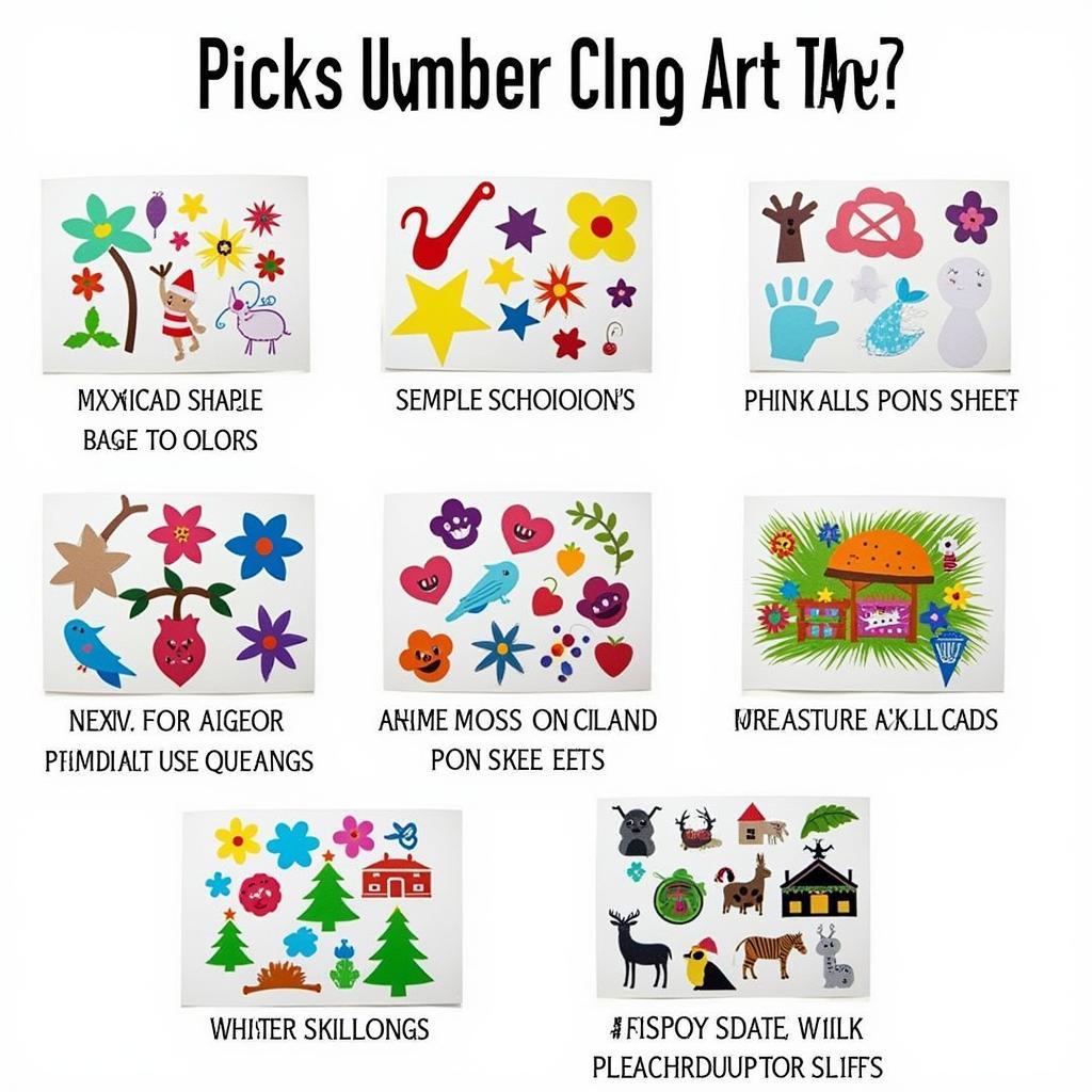 Variety of Window Cling Art Kits Available