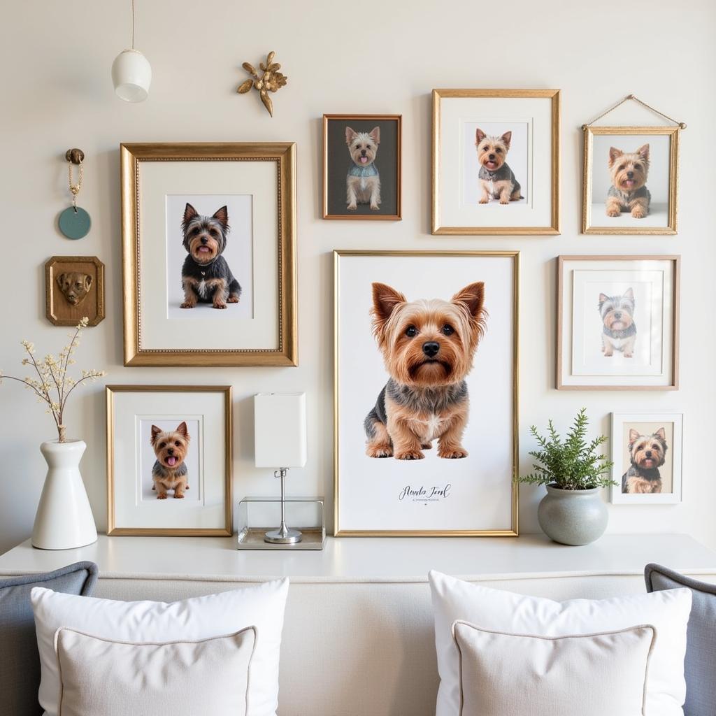 Yorkshire Terrier Gallery Wall Ideas