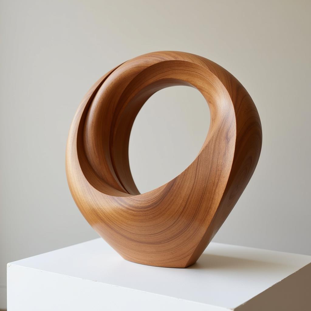 Abstract Wood Sculpture: A Modern Art Form