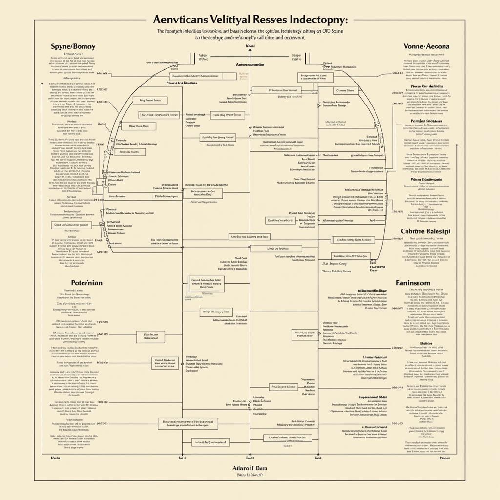 Alfred Barr's Chart Depicting the Evolution of Modern Art