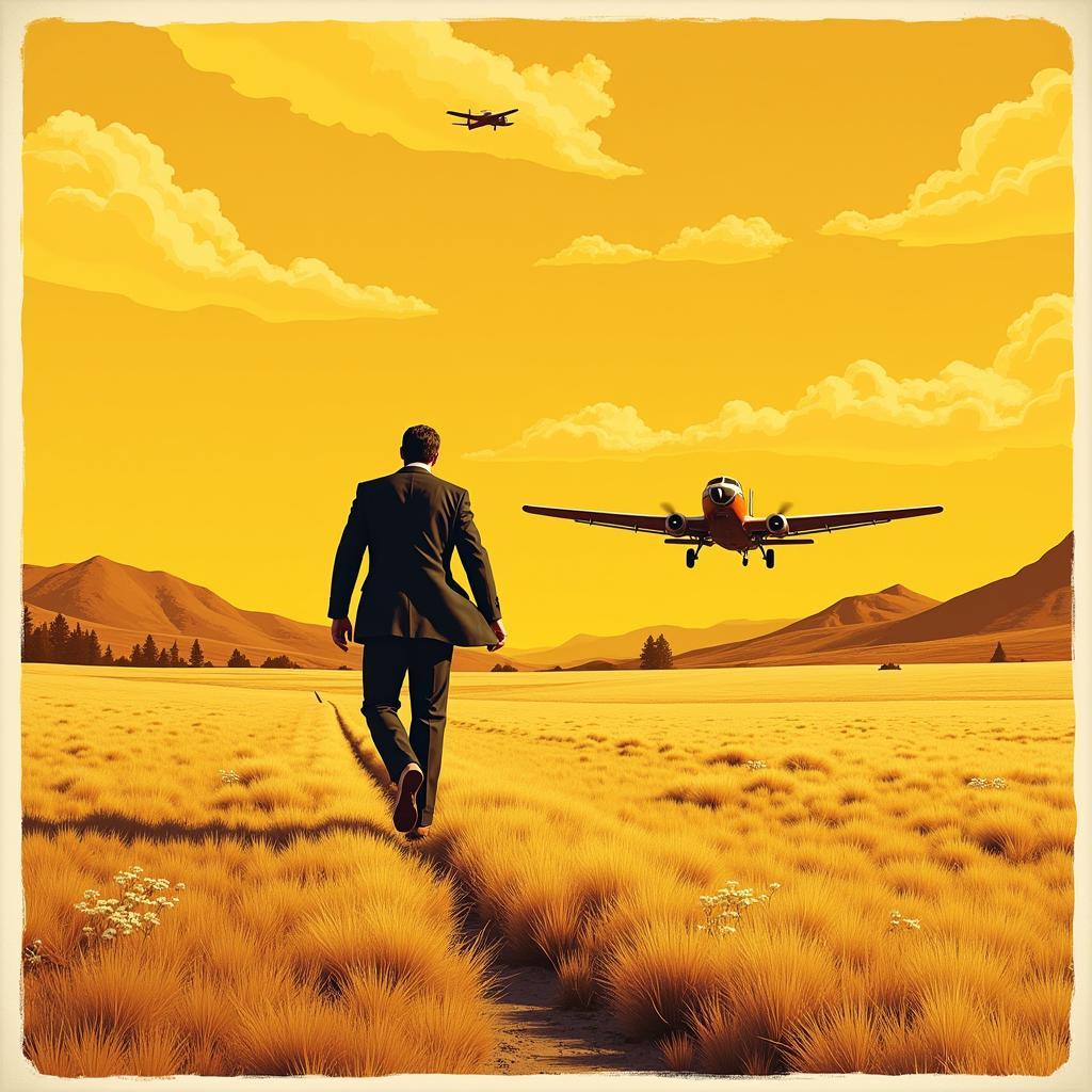 North by Northwest Poster Art