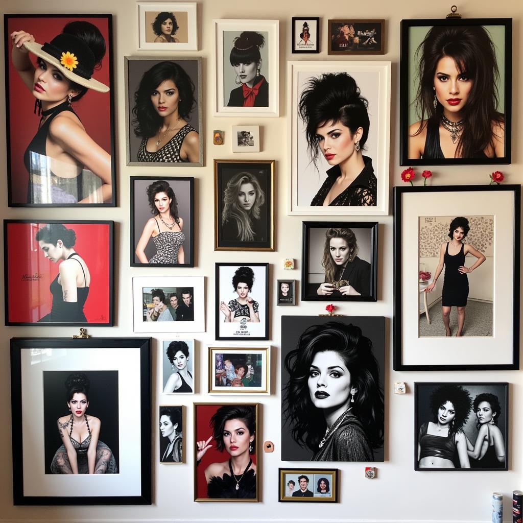 Amy Winehouse Gallery Wall