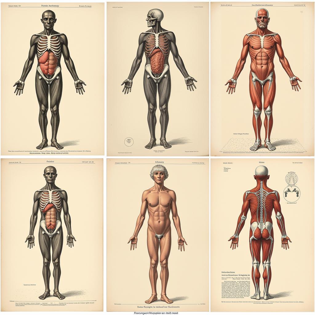 Historical Collection of Anatomy Art Prints