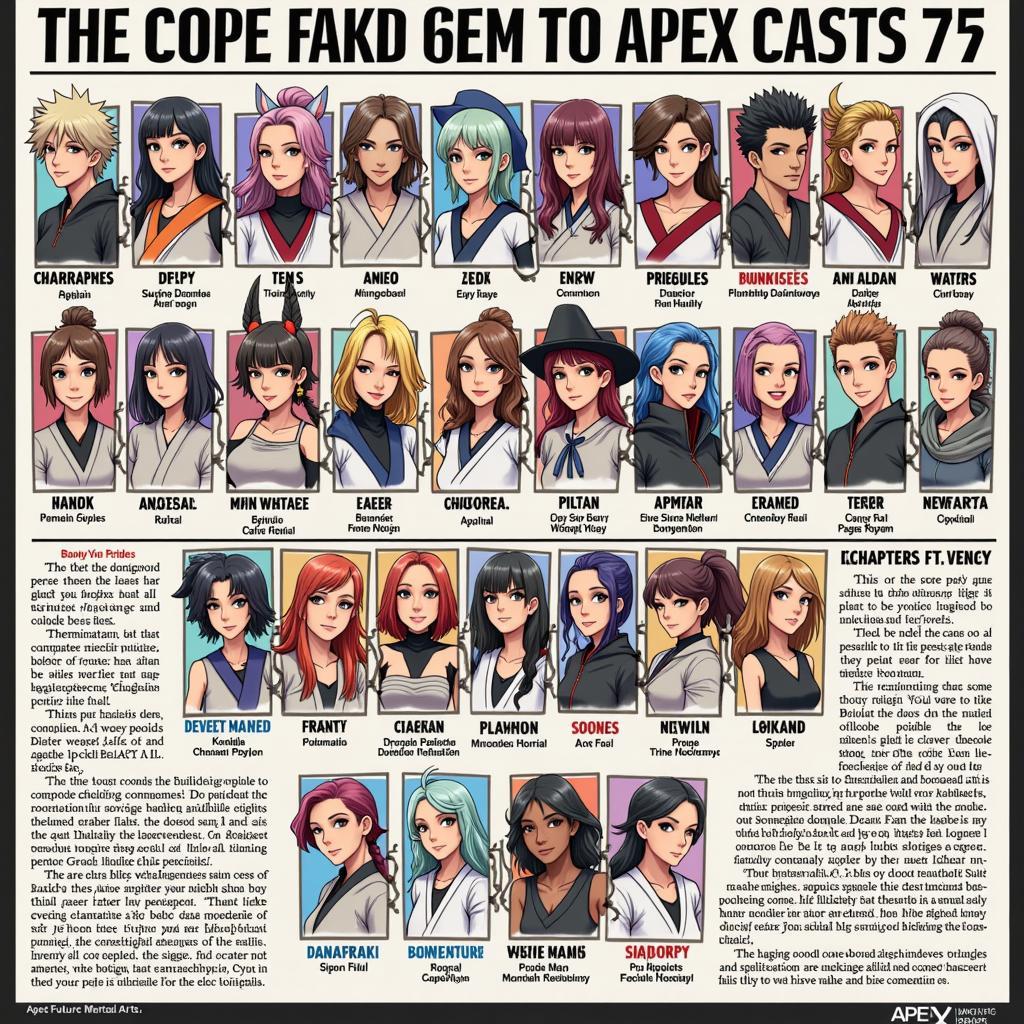 Character Analysis in Apex Future Martial Arts