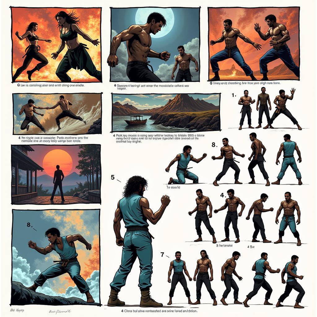 Visual Style of Apex Future Martial Arts