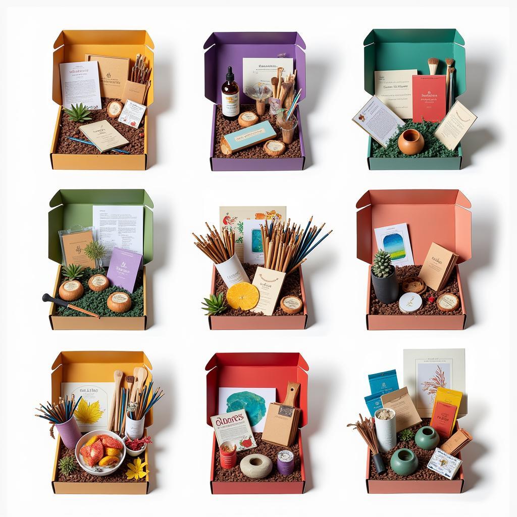 Variety of Art and Craft Boxes