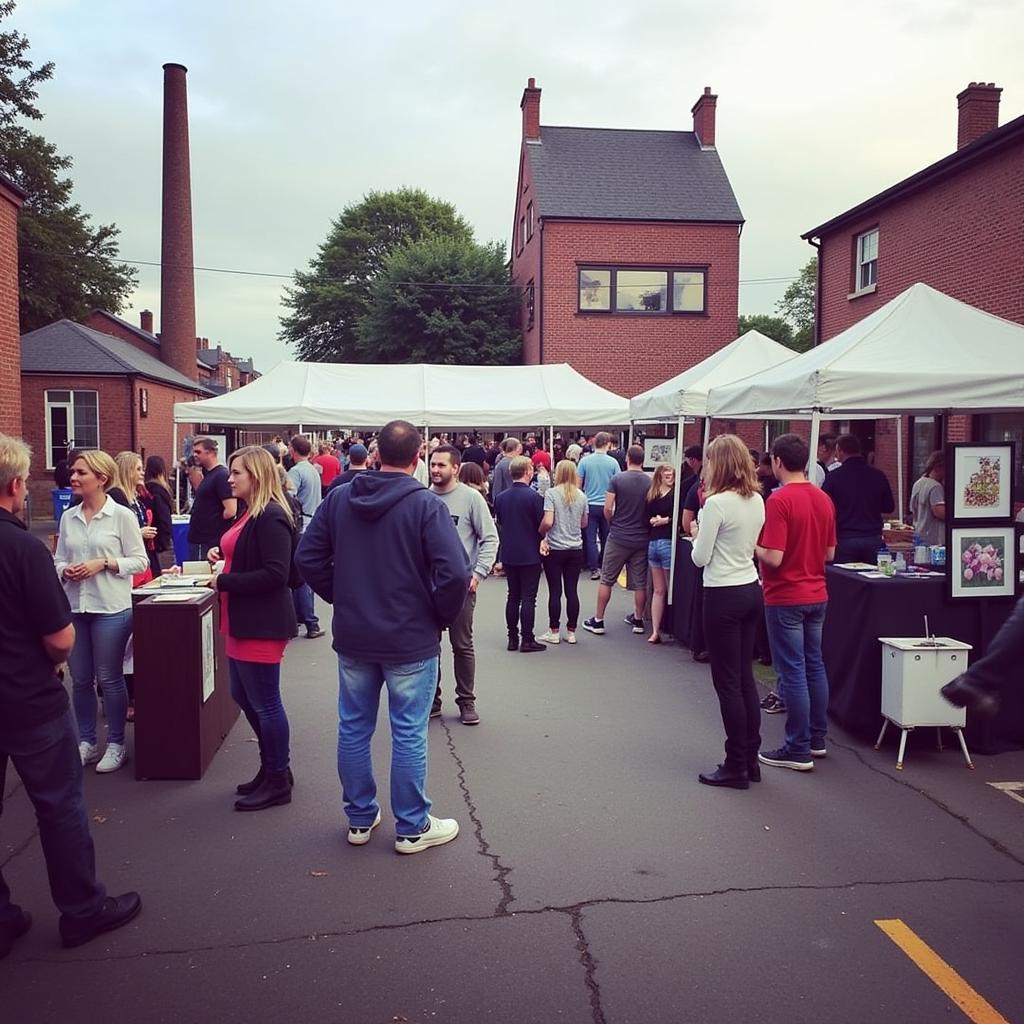 Community Gathering at Art at the Mill