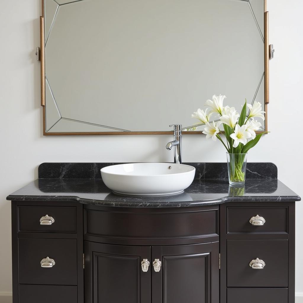 Art Deco Bathroom Vanity