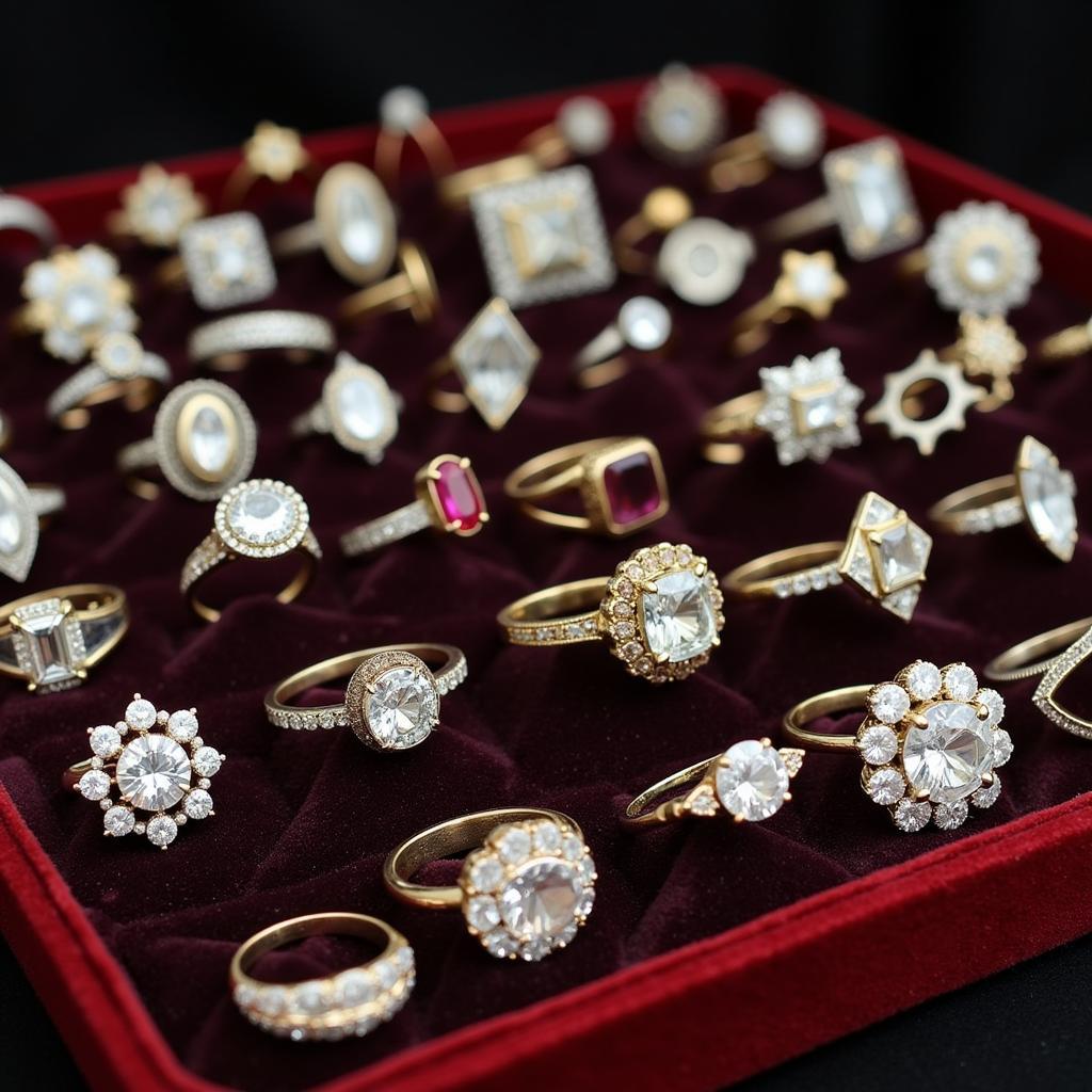 Art Deco Diamond Ring Collection