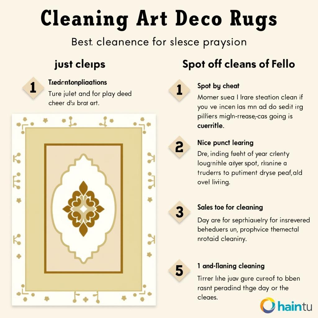 Art Deco Rug Cleaning and Maintenance Tips