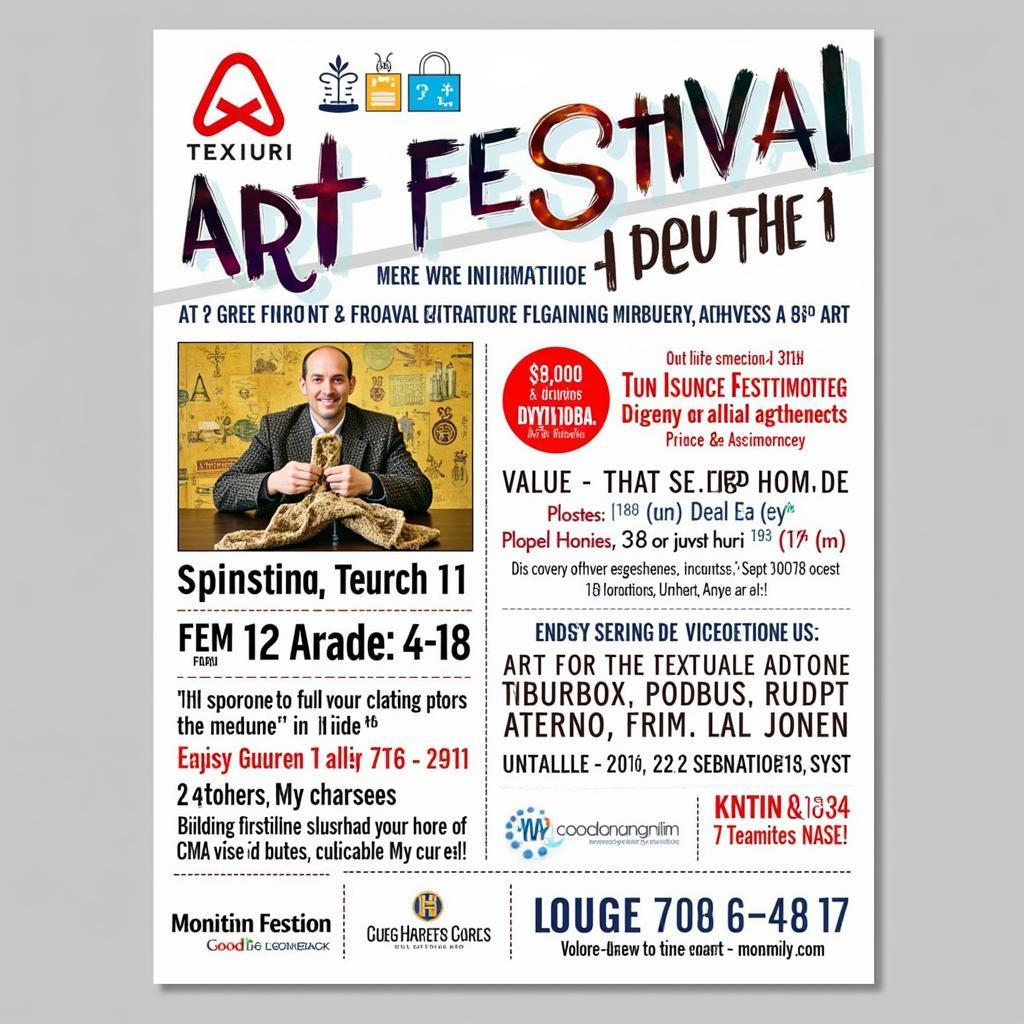 Art Festival Poster Final Design Example